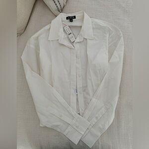 J. Crew Crisp White Dress Shirt